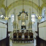 A zsinagóga belső tere